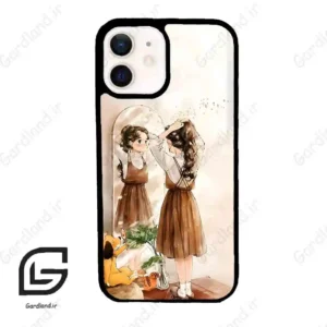 قاب گوشی آیفون 12 (Iphone 12 ) طرح دخترانه کد 2078