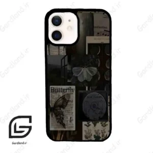 قاب گوشی آیفون 12 (Iphone 12 ) طرح پروانه کد 2096