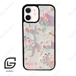 قاب گوشی آیفون 12 (Iphone 12 ) طرح خرگوشی کد 2097