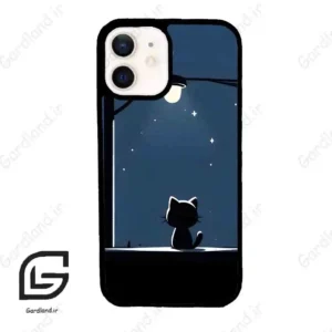 قاب گوشی آیفون 12 (Iphone 12 ) طرح گربه کد 2098