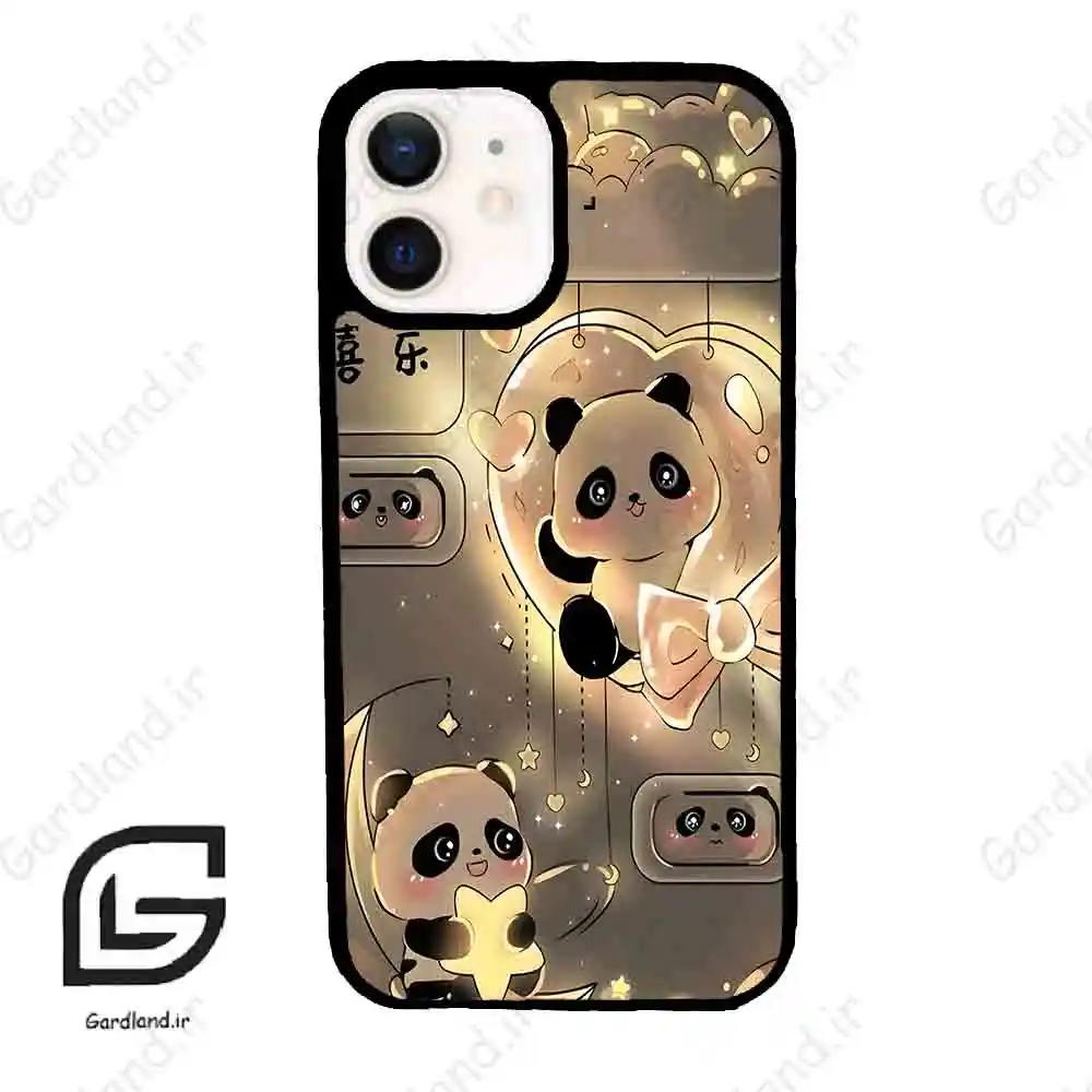 قاب گوشی آیفون 12 (Iphone 12 ) طرح پاندا کد 2100