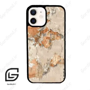 قاب گوشی آیفون 12 (Iphone 12 ) طرح نقشه کد 2187