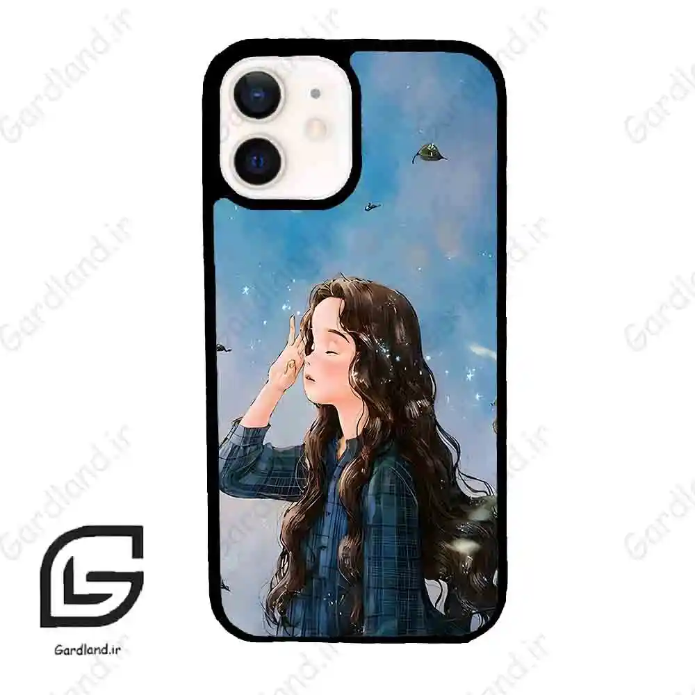 قاب گوشی آیفون 12 (Iphone 12 ) طرح دخترانه کد 2209