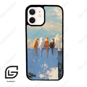 قاب گوشی آیفون 12 (Iphone 12 ) طرح گربه کد 2367