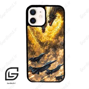 قاب گوشی آیفون 12 (Iphone 12 ) طرح گودزیلا کد 2377