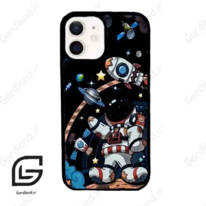قاب گوشی آیفون 12 (Iphone 12 ) طرح فضانورد کد 2392