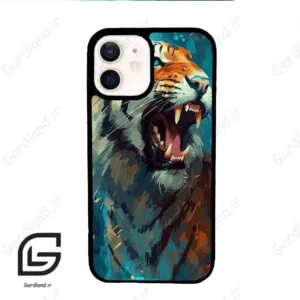 قاب گوشی آیفون 12 (Iphone 12 ) طرح ببر کد 2409