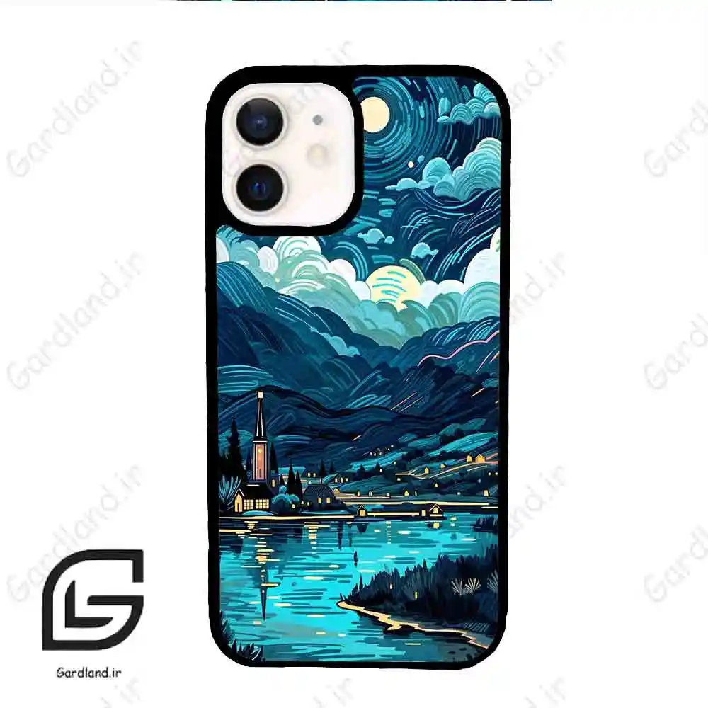 قاب گوشی آیفون 12 (Iphone 12 ) طرح شب کد 2425