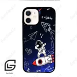 قاب گوشی آیفون 12 (Iphone 12 ) طرح ناسا کد 2427