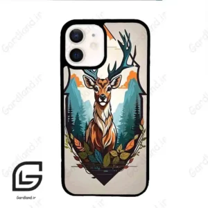قاب گوشی آیفون 12 (Iphone 12 ) طرح گوزن کد 2429
