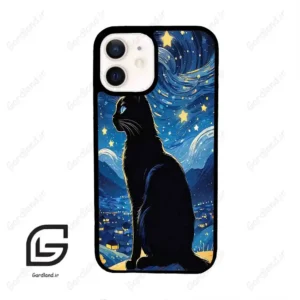 قاب گوشی آیفون 12 (Iphone 12 ) طرح گربه کد 2438