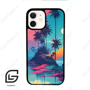 قاب گوشی آیفون 12 (Iphone 12 ) طرح جزیره کد 2461