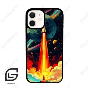 قاب گوشی آیفون 12 (Iphone 12 ) طرح موشک کد 2463