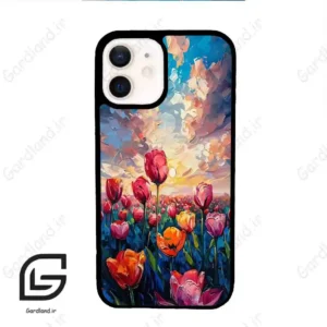 قاب گوشی آیفون 12 (Iphone 12 ) طرح گل کد 2466