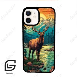 قاب گوشی آیفون 12 (Iphone 12 ) طرح گوزن کد 2471