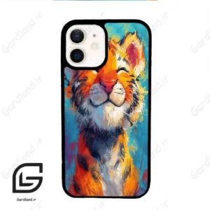 قاب گوشی آیفون 12 (Iphone 12 ) طرح ببر کد 2480