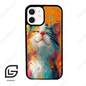 قاب گوشی آیفون 12 (Iphone 12 ) طرح گربه کد 2489