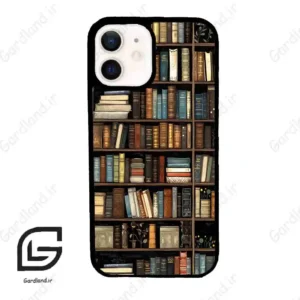 قاب گوشی آیفون 12 (Iphone 12 ) طرح کتابخانه کد 2533