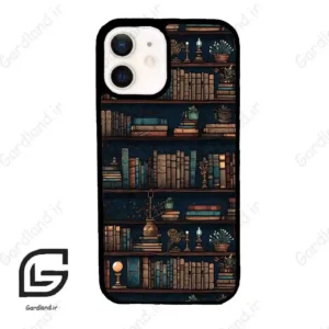 قاب گوشی آیفون 12 (Iphone 12 ) طرح کتابخانه کد 2536