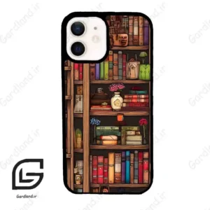 قاب گوشی آیفون 12 (Iphone 12 ) طرح کتابخانه کد 2537