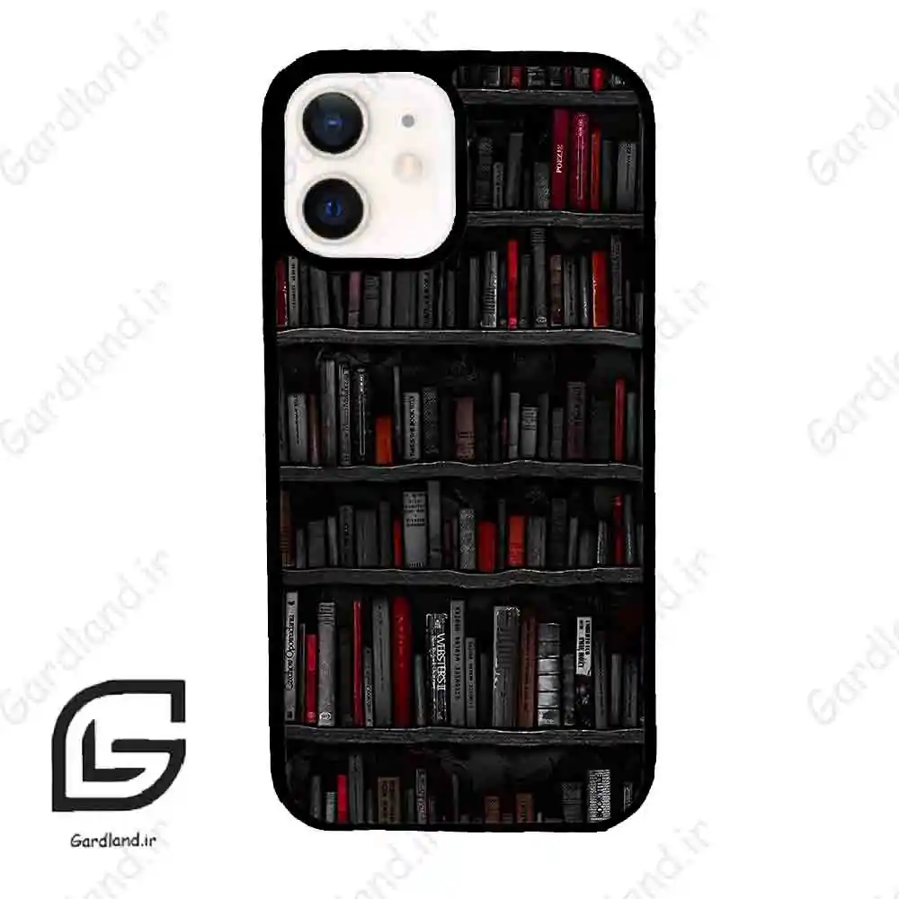 قاب گوشی آیفون 12 (Iphone 12 ) طرح کتابخانه کد 2540