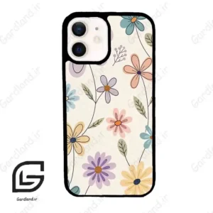 قاب گوشی آیفون 12 (Iphone 12 ) طرح گل کد 2587