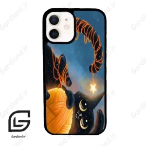 قاب گوشی آیفون 12 (Iphone 12 ) طرح گربه کد 2654