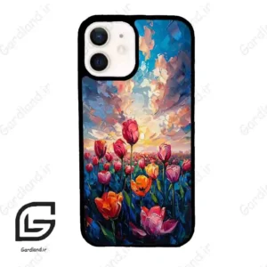 قاب گوشی آیفون 12 (Iphone 12 ) طرح گل کد 2687