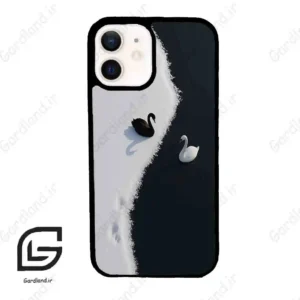 قاب گوشی آیفون 12 (Iphone 12 ) طرح قو کد 2804