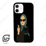 قاب گوشی آیفون 12 (Iphone 12 ) طرح خانومی کد 2810