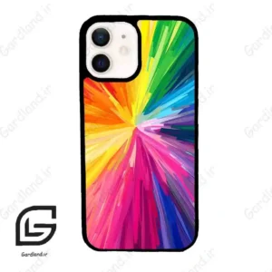 قاب گوشی آیفون 12 (Iphone 12 ) طرح رنگارنگ کد 2877
