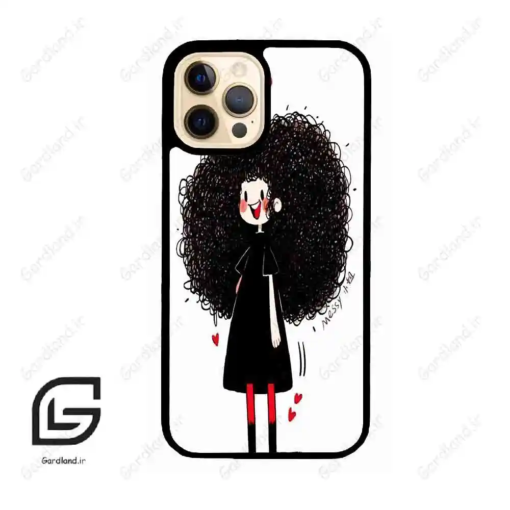قاب گوشی آیفون 12 پرو (Iphone 12 Pro ) طرح دخترانه کد 2031