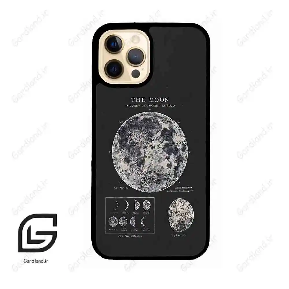 قاب گوشی آیفون 12 پرو (Iphone 12 Pro ) طرح ماه کد 2175