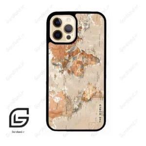 قاب گوشی آیفون 12 پرو (Iphone 12 Pro ) طرح نقشه کد 2187