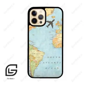 قاب گوشی آیفون 12 پرو (Iphone 12 Pro ) طرح نقشه کد 2243