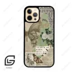 قاب گوشی آیفون 12 پرو (Iphone 12 Pro ) طرح پروانه کد 2244