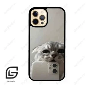 قاب گوشی آیفون 12 پرو (Iphone 12 Pro ) طرح گربه کد 2246