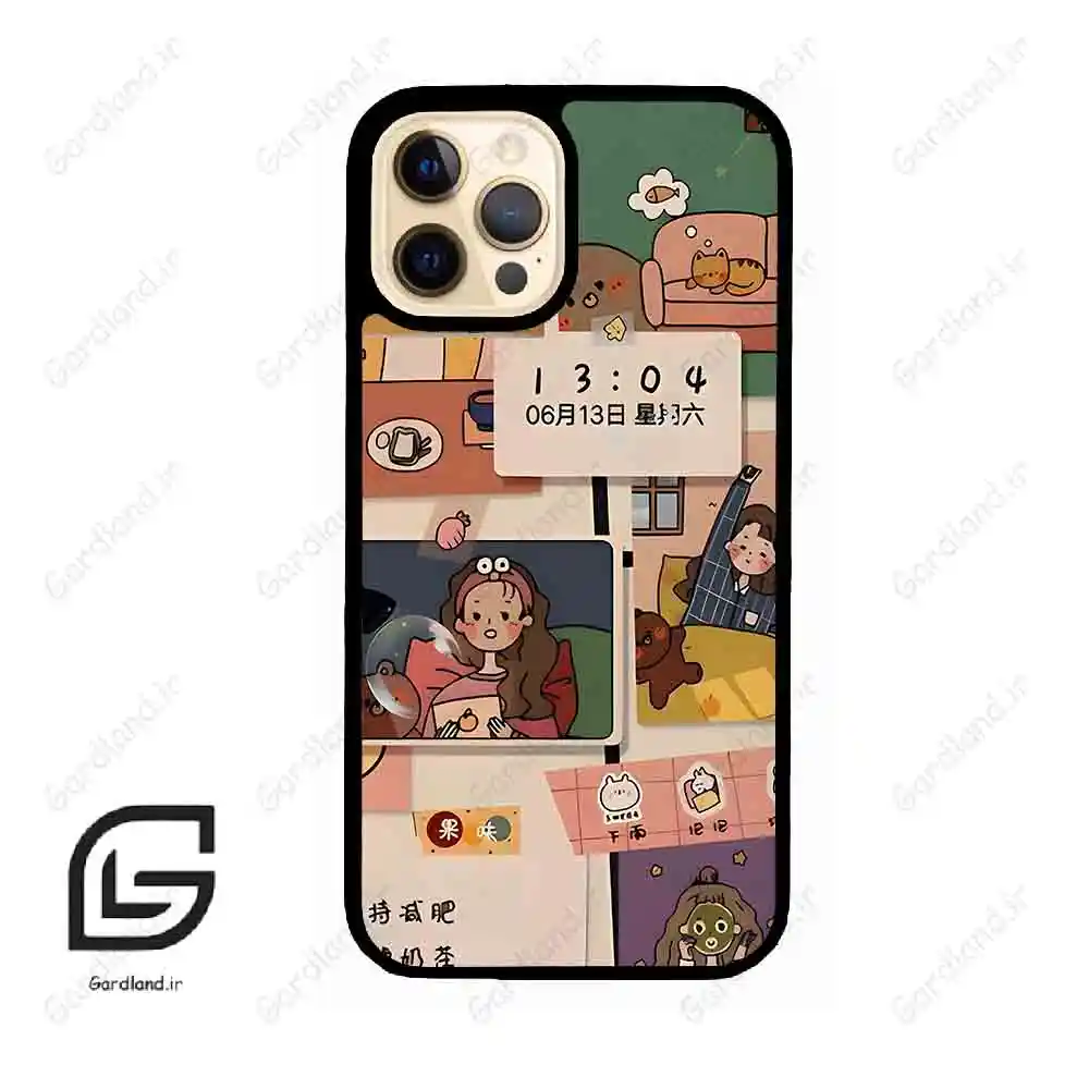 قاب گوشی آیفون 12 پرو (Iphone 12 Pro ) طرح دخترانه کد 2254