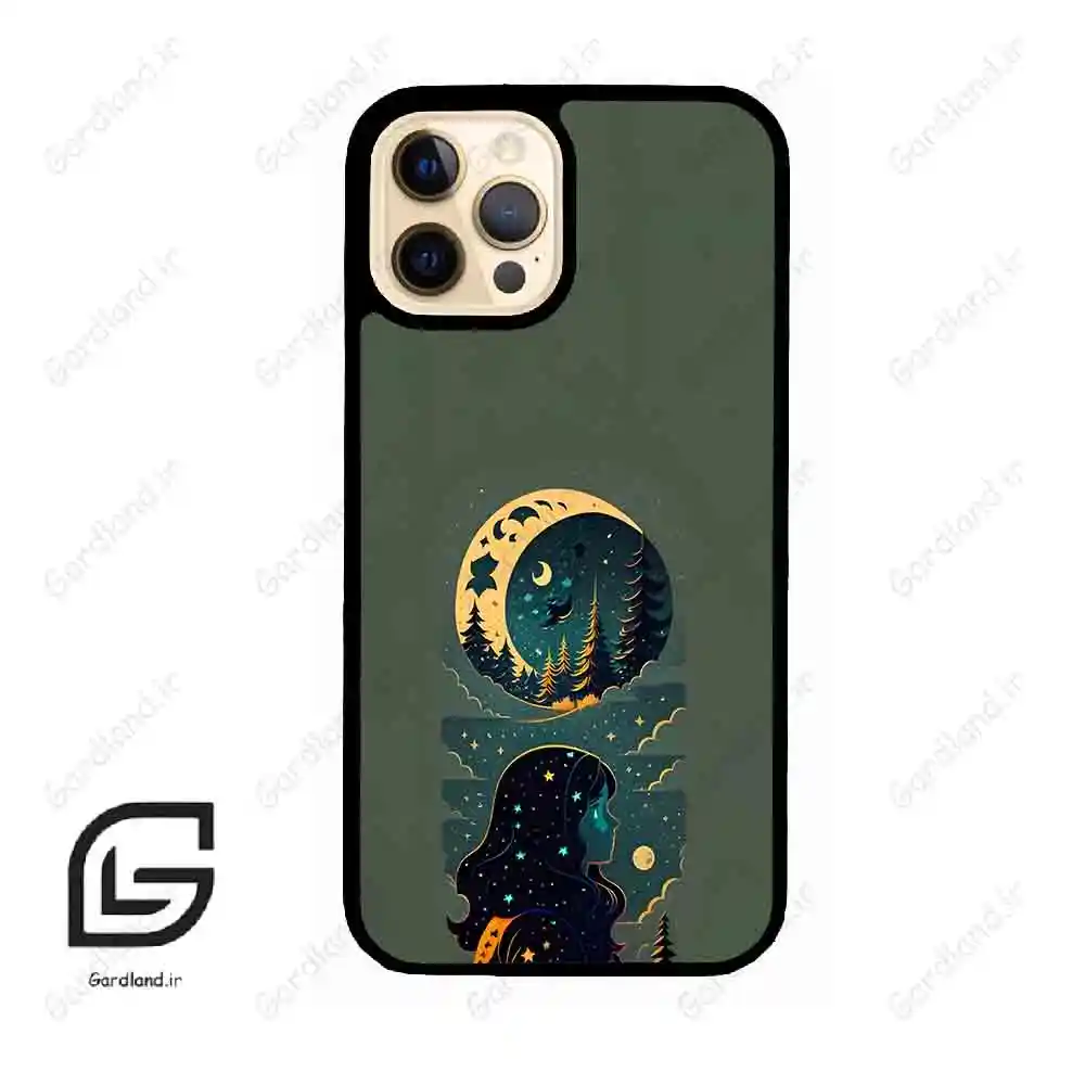 قاب گوشی آیفون 12 پرو (Iphone 12 Pro ) طرح ماه کد 2267