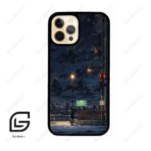 قاب گوشی آیفون 12 پرو (Iphone 12 Pro ) طرح شب کد 2354