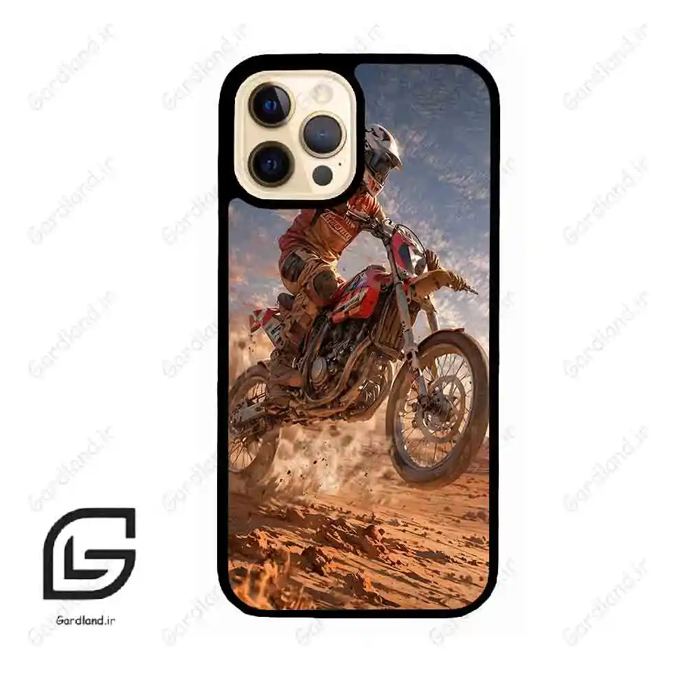 قاب گوشی آیفون 12 پرو (Iphone 12 Pro ) طرح موتورسوار کد 2370