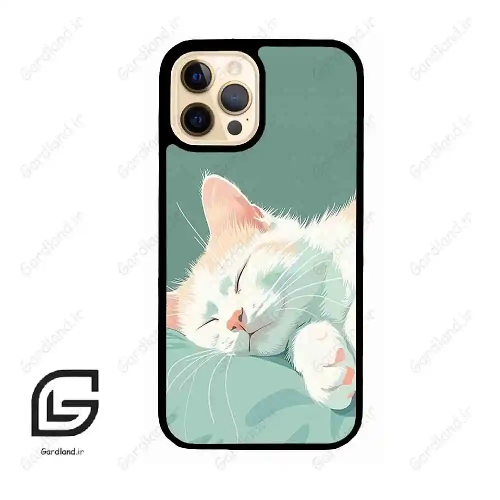 قاب گوشی آیفون 12 پرو (Iphone 12 Pro ) طرح گربه کد 2403