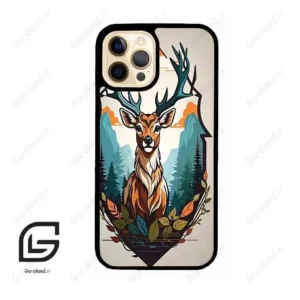 قاب گوشی آیفون 12 پرو (Iphone 12 Pro ) طرح گوزن کد 2429