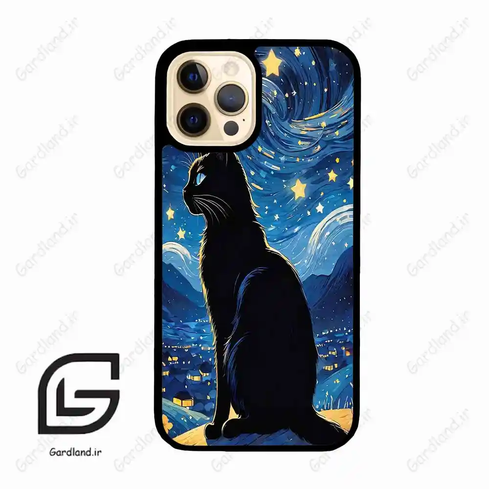 قاب گوشی آیفون 12 پرو (Iphone 12 Pro ) طرح گربه کد 2438