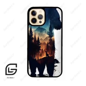 قاب گوشی آیفون 12 پرو (Iphone 12 Pro ) طرح خرس کد 2449