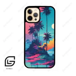 قاب گوشی آیفون 12 پرو (Iphone 12 Pro ) طرح جزیره کد 2461