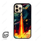 قاب گوشی آیفون 12 پرو (Iphone 12 Pro ) طرح موشک کد 2463