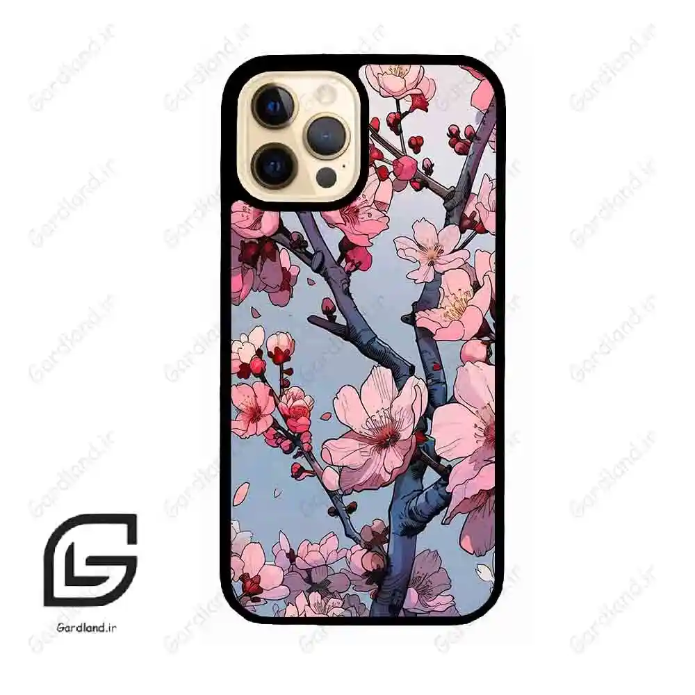 قاب گوشی آیفون 12 پرو (Iphone 12 Pro ) طرح شکوفه کد 2481