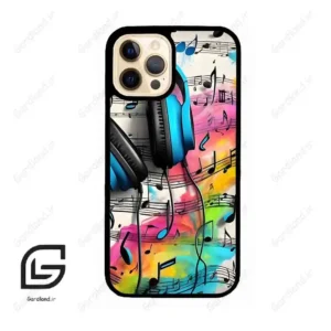 قاب گوشی آیفون 12 پرو (Iphone 12 Pro ) طرح موسیقی کد 2482