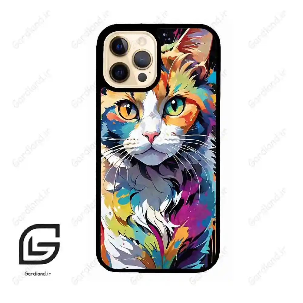 قاب گوشی آیفون 12 پرو (Iphone 12 Pro ) طرح گربه کد 2483